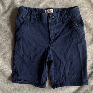 Cat & Jack Dark Navy Uniform Shorts - 6